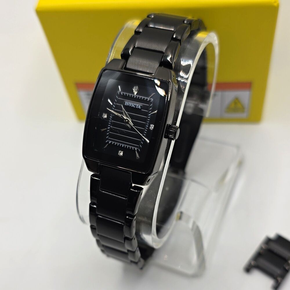 Invicta Celestial women's watch,quartz,22.7mm,black,preowned 70284